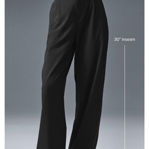 ALO Yoga Black Wide Leg Pants